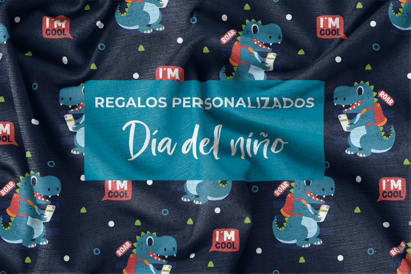 Inspiración para el dia del niño: Regalos personalizados que te encantarán con sublimación textil