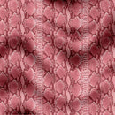 diseño de piel de serpiente rosado conk burdeo
