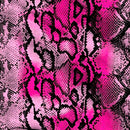 diseño de piel de serpiente rosado con negro
