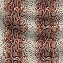 diseño de piel de serpiente color cafe con crema